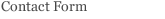 Contact Form